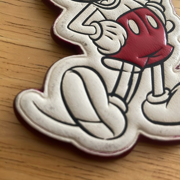 Disney x Coach Mickey Mouse Keychain & Luggage Tag-GUC - Picture 9 of 17